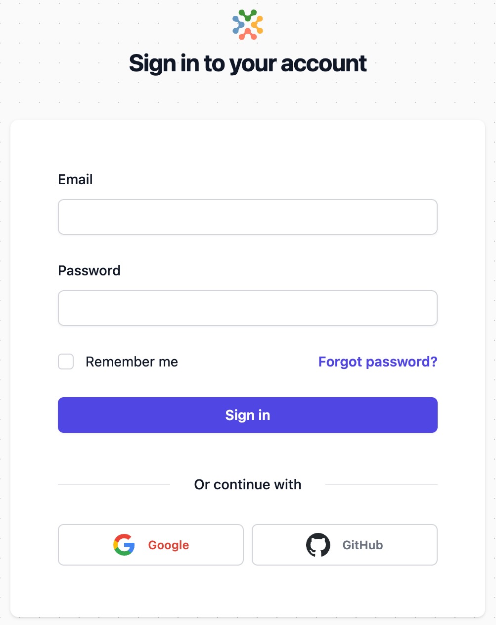 Sign Up Page