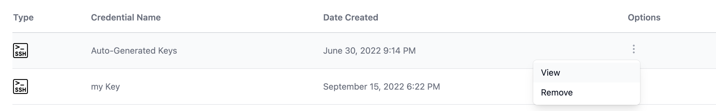 SSH Keys Sidebar Image